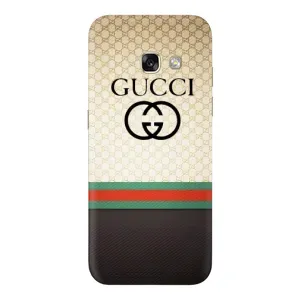 Чехлы ГУЧЧИ для Самсунг A3 2017 (AlphaPrint) (GUCCI стиль)