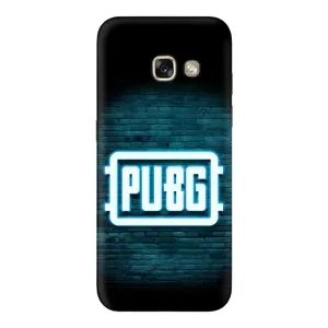 Чехол PUBG для Самсунг A3 2017 (AlphaPrint) (Лого PUBG)