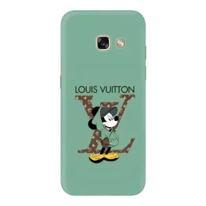 Чехлы Луи Витон для Samsung Galaxy A3 2017 / A320 / A320F (AlphaPrint - LOUIS VUITTON) (Микки Маус LV)