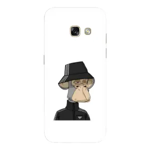 Чехлы с Обезьянами NFT для Samsung Galaxy A3 2017 / A320 / A320F (AlphaPrint) (обезьяна NFT Adidas)