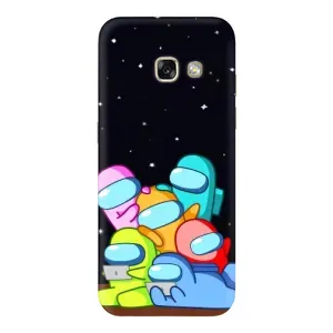 Чохли Амонг Ас для Samsung Galaxy A3 2017 / A320 / A320F (AlphaPrint) (Скіни в космосі)
