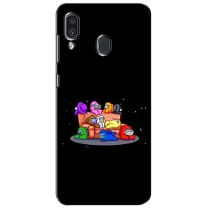 Чехол Амонг Ас для Samsung Galaxy A30 2019 (A305F) (AlphaPrint) (Амонг-ас)
