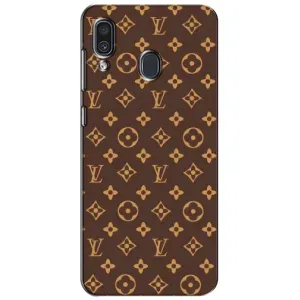 Чохли Луі Вітон для Samsung Galaxy A30 2019 (A305F) (AlphaPrint - LOUIS VUITTON) (фон LOUIS VUITTON)