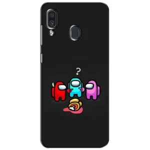 Чехол Амонг Ас для Samsung Galaxy A30 2019 (A305F) (AlphaPrint) (Импостер)