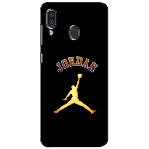 Чохли для Samsung Galaxy A30 2019 (A305F) - з картинкою JORDAN (AlphaPrint) (Jordan Gold)