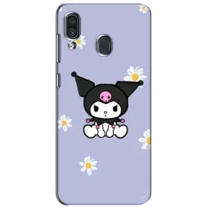 Чехол с кроликом Куроми на Samsung Galaxy A30 2019 (A305F) (Куроми в цветах)