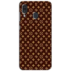 Чохли Луі Вітон для Samsung Galaxy A30 2019 (A305F) (AlphaPrint - LOUIS VUITTON) (лого LOUIS VUITTON)