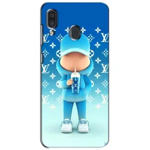 Круті Чохли Луі Віттон для Samsung Galaxy A30 2019 (A305F) (AlphaPrint) (Хлопець LV)