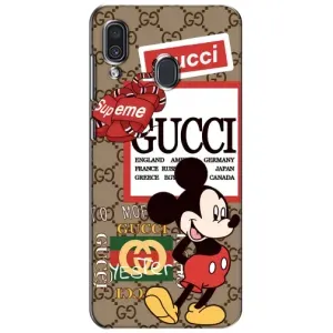 Чехол Disney Mouse Samsung Galaxy A30 2019 (A305F) (PREMIUMPrint) (Стильный Микки)
