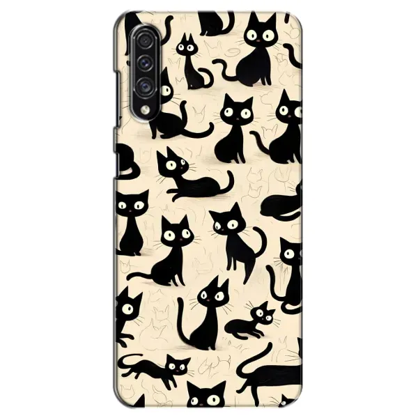 Чохол з принтом «Чорні коти» для Samsung Galaxy A30s (A307) Чохол з принтом «Чорні коти» для Samsung Galaxy A30s (A307)