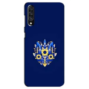 Чохли для Samsung Galaxy A30s (A307) Укр. Символіка (AlphaPrint) (Квітковий Герб)
