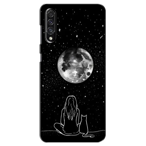 Чохол з принтом «Дівчина з котом» для Samsung Galaxy A30s (A307) Чохол з принтом «Дівчина з котом» для Samsung Galaxy A30s (A307)