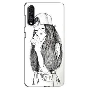 Чохол з друком для Samsung Galaxy A30s (A307) - (Мода) (AlphaPrint) (Фото дівчини)