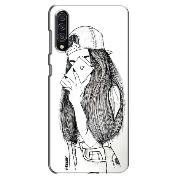 Чохол з принтом «Фото дівчини» для Samsung Galaxy A30s (A307)