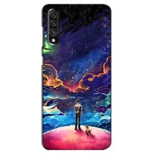 Космічні Чохли для Самсунг Галаксі А30с (А307) (VPrint) (Вид Галактики)