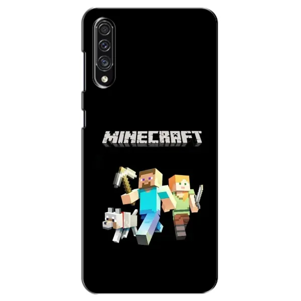 Чехол с принтом «герои Minecraft» для Samsung Galaxy A30s (A307) Чехол с принтом «герои Minecraft» для Samsung Galaxy A30s (A307)