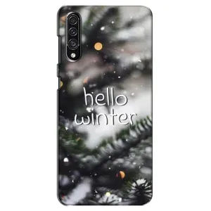 Новорічні, Святкові Чохли для Samsung Galaxy A30s (A307) - 2024 год (Hello winter)