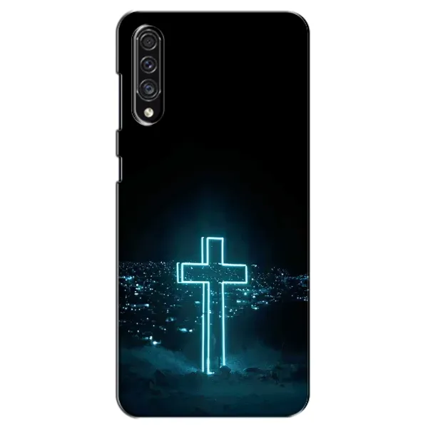 Чехол с принтом «Крест и город» для Samsung Galaxy A30s (A307)