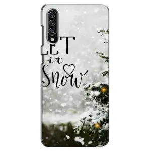 Новорічні, Святкові Чохли для Samsung Galaxy A30s (A307) - 2024 год (Let it snow)