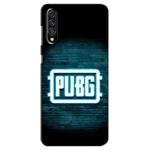 Чехол PUBG для Самсунг А30с (AlphaPrint) (Лого PUBG)