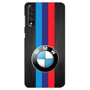 Чехол для Самсунг А30с - с принтом БМВ (AlphaPrint) (Лого BMW)