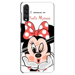 Эксклюзивный чехол для Samsung Galaxy A30s (A307) (AlphaPrint - Мультяшные) (Маус Минни)