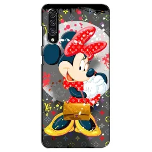 Чехол Disney Mouse Samsung Galaxy A30s (A307) (PREMIUMPrint) (Minni с бантиком)