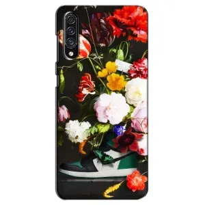 Бренднові Чохли для Samsung Galaxy A30s (A307) - (PREMIUMPrint) (Nike цветы)