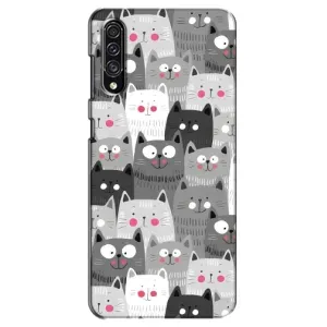 Чохли з Котиками для Samsung Galaxy A30s (A307) (VPrint) (Мальовані котики)