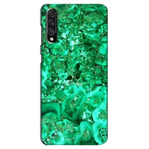 Мраморний чехол на Samsung Galaxy A30s (A307) (VPrint) (Салатовий Мрамор)