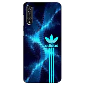 Чохли Адидас для Samsung Galaxy A30s (A307) (AlphaPrint) (Синій Адідас)