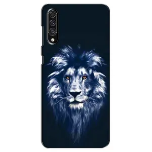 Чохол з картинкою ЛЕВ для Samsung Galaxy A30s (A307) (VPrint) (Синій Лев)