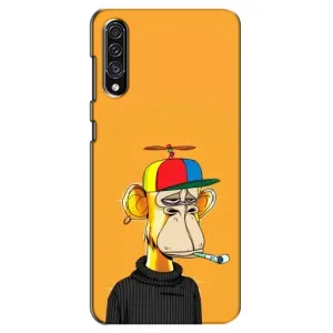 Чехлы с Обезьянами NFT для Samsung Galaxy A30s (A307) (AlphaPrint) (Скучающая Обезьяна NFT)