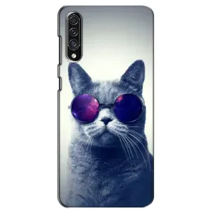 Чохол з принтом для Samsung Galaxy A30s (A307) (AlphaPrint) Модні коти (Стильний кіт)