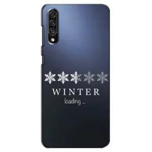 Зимні Чохли для Самсунг Галаксі А30с (А307) - прозорий фон (Winter loading)