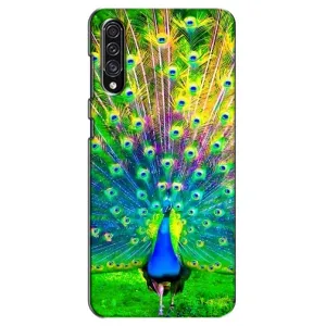 Чохол з пташками на Samsung Galaxy A30s (A307) (VPrint) (Яскравий Павлин)