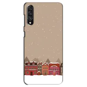 Новорічні, Святкові Чохли для Samsung Galaxy A30s (A307) - 2024 год (Зимове місто)