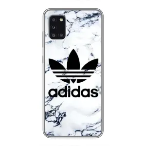 Чохли Адидас для Samsung Galaxy A31 (A315) (AlphaPrint) (Адідас на мраморі)