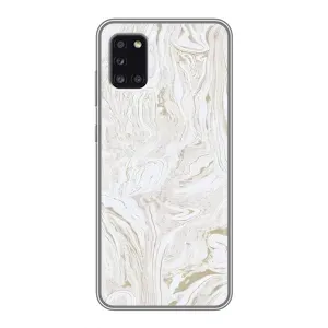Мраморний чехол на Samsung Galaxy A31 (A315) (VPrint) (Білий мрамор)
