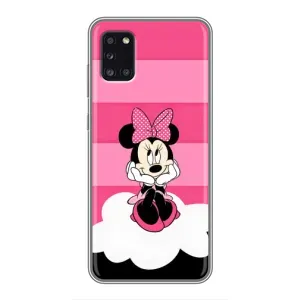 Эксклюзивный чехол для Samsung Galaxy A31 (A315) (AlphaPrint - Мультяшные) (Девочка Maus)