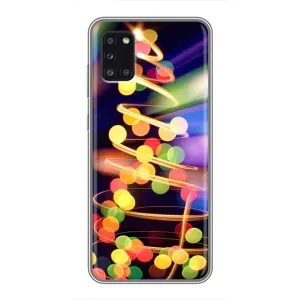 Новорічні Чохли для Samsung Galaxy A31 (A315) (VPrint) (Ялинка в огоньках)