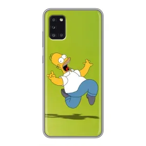 Чехол с Симпсонами для Samsung Galaxy A31 (A315) (VPrint) (Гомер Симпсон)