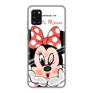 Эксклюзивный чехол для Samsung Galaxy A31 (A315) (AlphaPrint - Мультяшные) (Маус Минни)