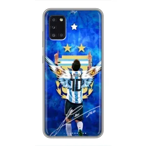 Чехлы Месси для Samsung Galaxy A31 (A315) (AlphaPrint) (Месси Аргентина)