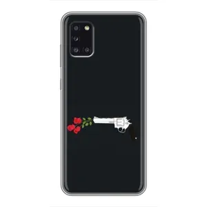 Чехлы (ART) Цветы на Samsung Galaxy A31 (A315) (VPrint) (Неожиданные цветы)