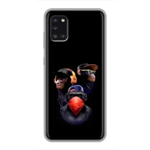 Чохол з Мавпами Samsung Galaxy A31 (A315) - (AlphaPrint) (Три мавпи)