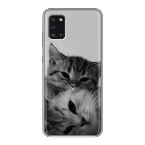 Чохол з малюнком кіт на Samsung Galaxy A31 (A315) (Пара котів)