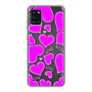 Чехлы для любимой на Samsung Galaxy A31 (A315) (VPrint) (Pink hearts)