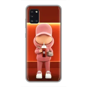 Круті Чохли Луі Віттон для Samsung Galaxy A31 (A315) (AlphaPrint) (З Кавою)
