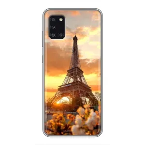 Чохол Ейфелева Вежа Samsung Galaxy A31 (A315) - (AlphaPrint) (Сонячня вежа)